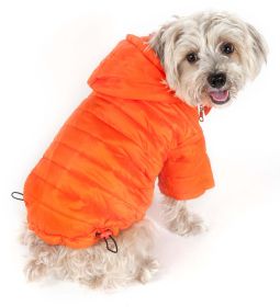 Lightweight Adjustable 'Sporty Avalanche' Pet Coat (size: large)